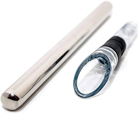 Keep your WINE COLD! 3-in-1 Wine Chiller Stick, Stainless Steel Wine Bottle Cooler, Freezer Stick with Aerator and