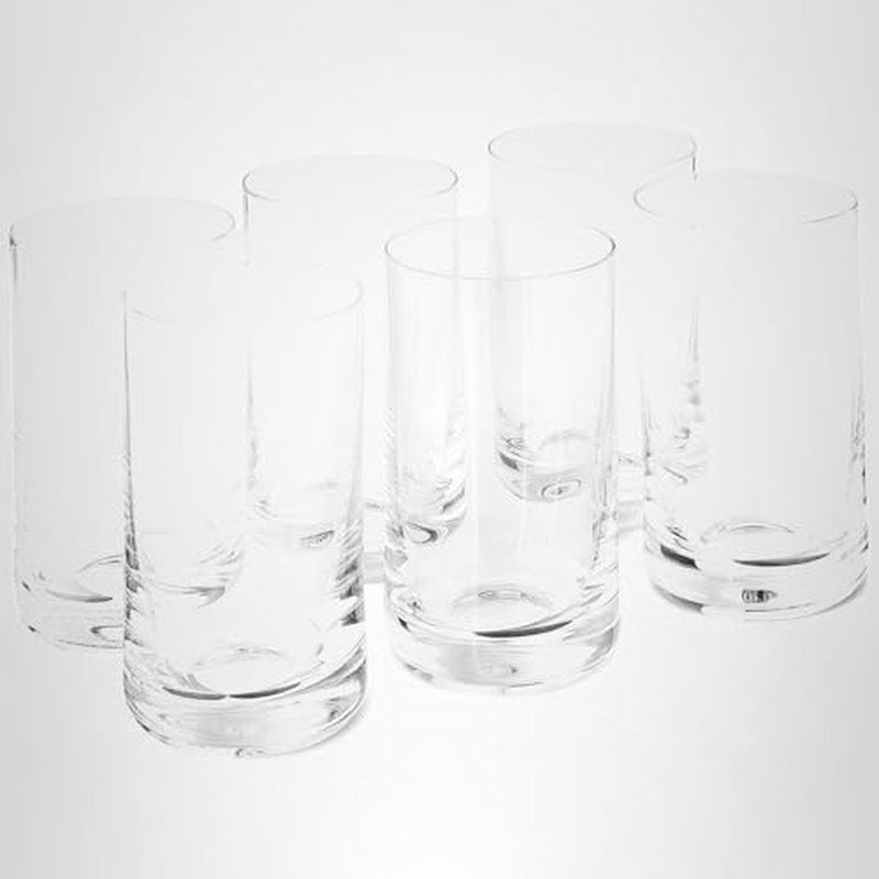 Schott Zwiesel Tritan Crystal Glass Convention Barware Collection Tumbler/Highball Cocktail Glass, 8.6 Ounce, Set of 6