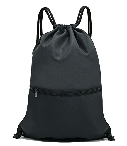 HOLYLUCK Drawstring Backpack Bag Sport Gym Sackpack (green background white tree)