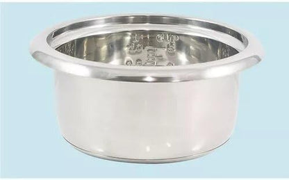 ERC2010B 10 (5 Elite Gourmet Electric Rice Cooker with Stainless Steel Inner Pot Makes Soups, Stews, Porridge's, Grains