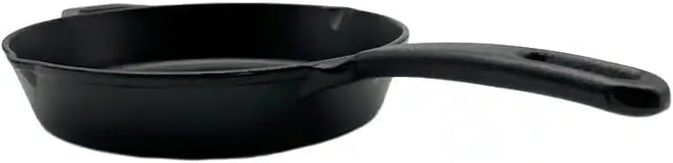 Nexgrill 10" Round Cast Iron Skillet, Pre-Seasoned for BBQ & Outdoor Cooking, Heavy-Duty