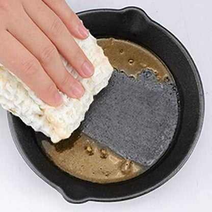 6 Inch Cast Iron Skillet, Pre-seasoned Frying Pan with Drip-Spouts for Indoor and Outdoor Cooking