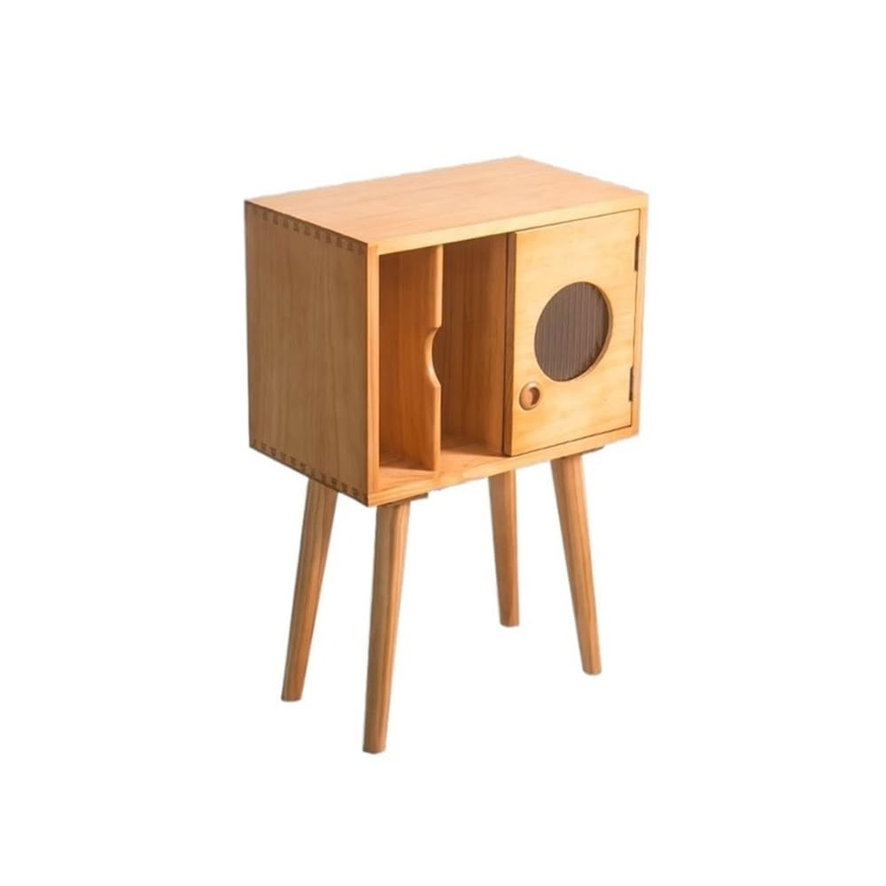 YGwnjqr Cd Rack Multi-Functional Wooden Vinyl Record Cabinet Cd Albums Storage Rack Bookcase,