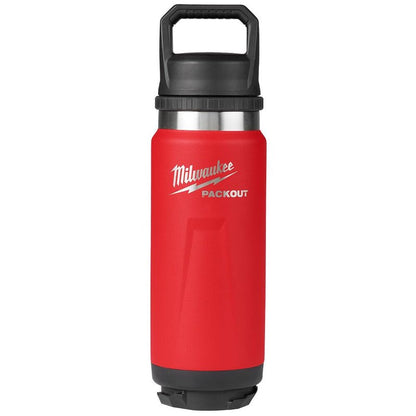 Milwaukee Packout Thermal Bottle 709 Ml (Red) - 48-22-8396R