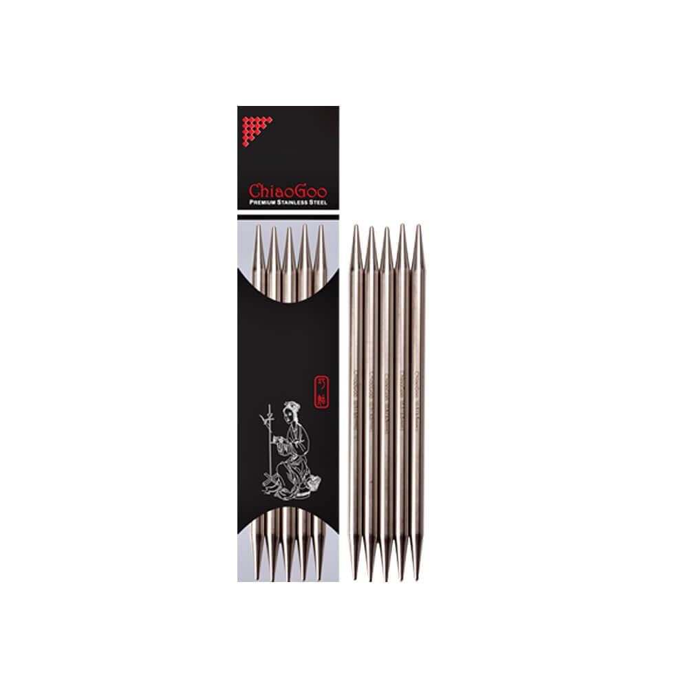 ChiaoGoo Knitting Needle, Red, Size-US-1-(2.25mm)