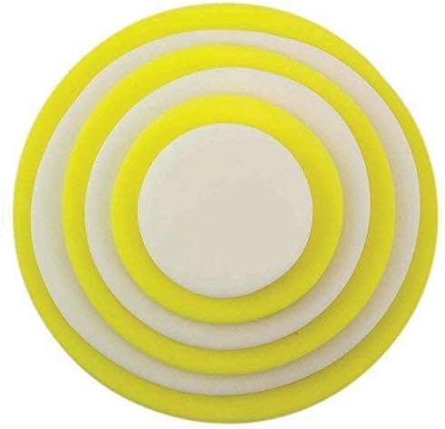 PME Set of 6 Round Cutters for Cake Decorating