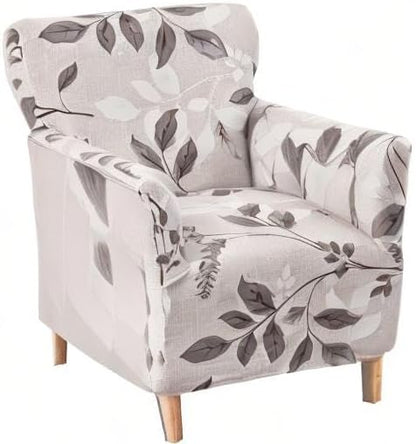 1-Piece Sofa,A19 CRFATOP Stretch Mid Century Modern Armchair Slipcover Accent Chair Covers with Arms Soft Chair