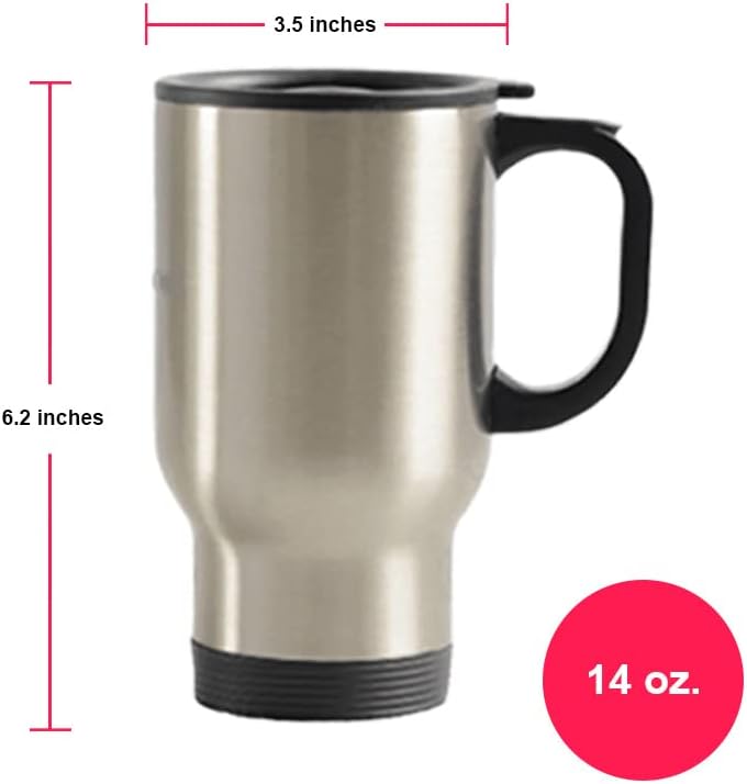 SPREADPASSION Dear Sister Tumbler, Stainless Steel Novelty Tumbler, 14 Oz Hot Tea Travel Tumbler, Gift Idea