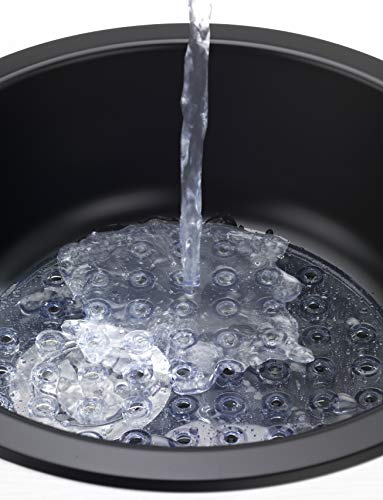 Wenko Sink mat Kristall Transparent-Extra Strong, Round, 31 x 31 x 1 cm