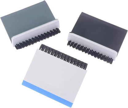 Black Kitchen Sink Squeegee Cleaner, Countertop Brush Wiper for Vegetable Cleaning in Home Kitchen Accessories