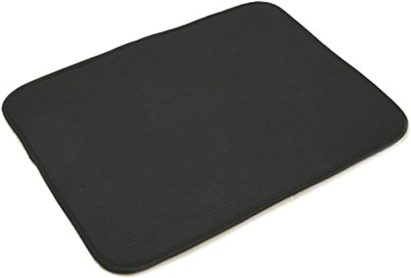 Norpro Microfiber Countertop Dish Drying Mat, 16 By 18-inch, Black, Pack of 2