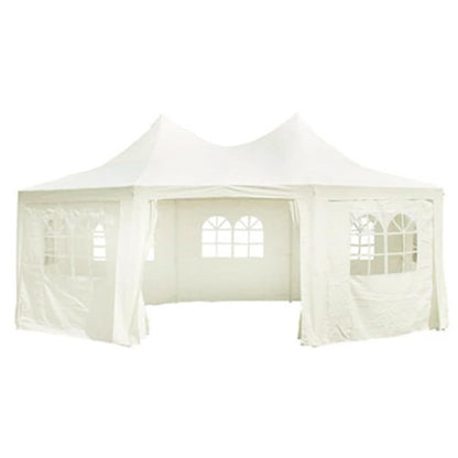 Xhnifbn 6x4.5x3m Garden Gazebo Replacement Canopy, Polyester Shade for Patio, Party, Camping, 50 People