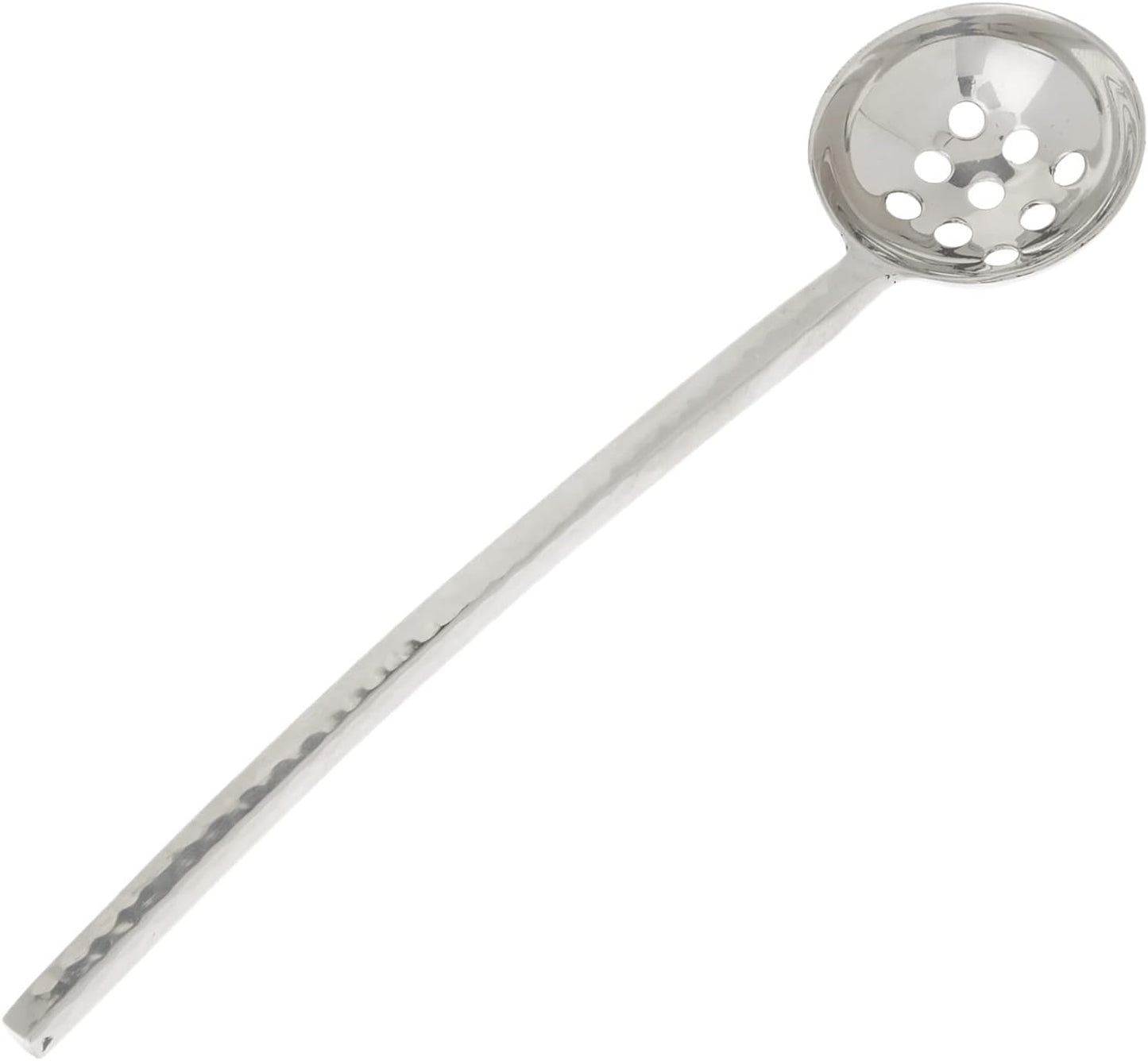 Abbott Collection Hammered Olive Spoon, Stainless Steel