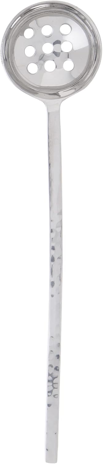 Abbott Collection Hammered Olive Spoon, Stainless Steel