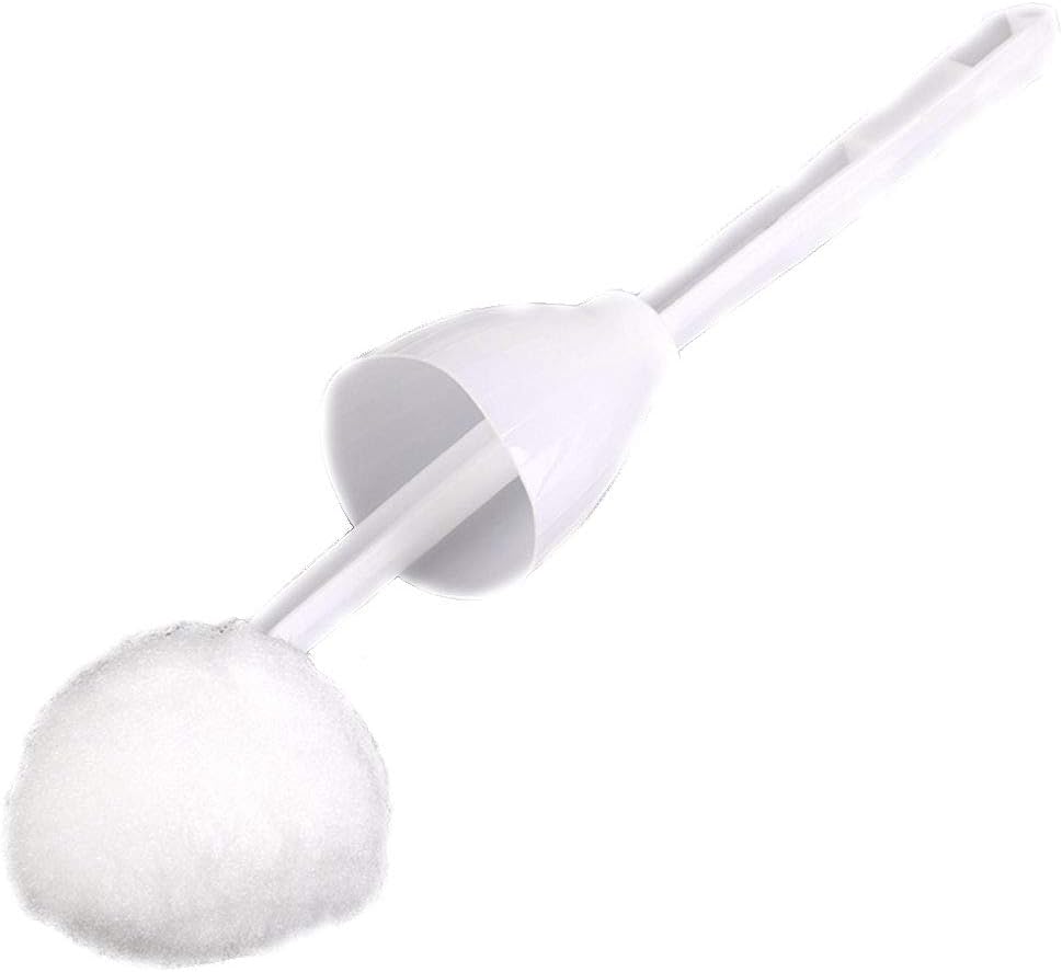 Multifunction Squeeze Water Cotton-Type Toilet Cleaning Brush - Soft Bristle Home Toilet Brush with Holder