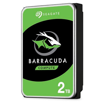Seagate BarraCuda 2TB Internal Hard Drive HDD – 3.5 Inch SATA 6Gb/s 7200 RPM 256MB Cache – Frustration Free Packaging (ST2000DM008/ST2000DMZ08)
