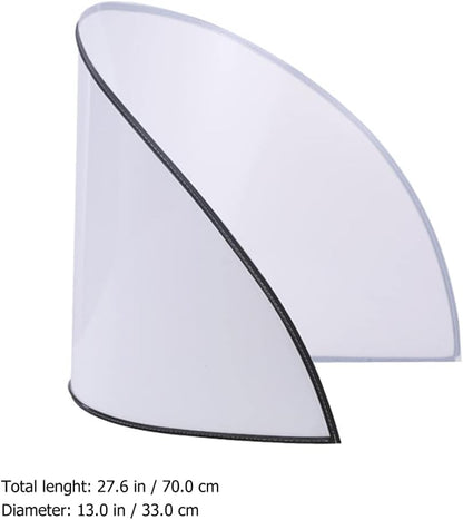 YARDWE Kitchen Water Guard Stainless Sink Cutting Board, Splatter Guard, Anti-Splatter Baffle, Collapsible S Size