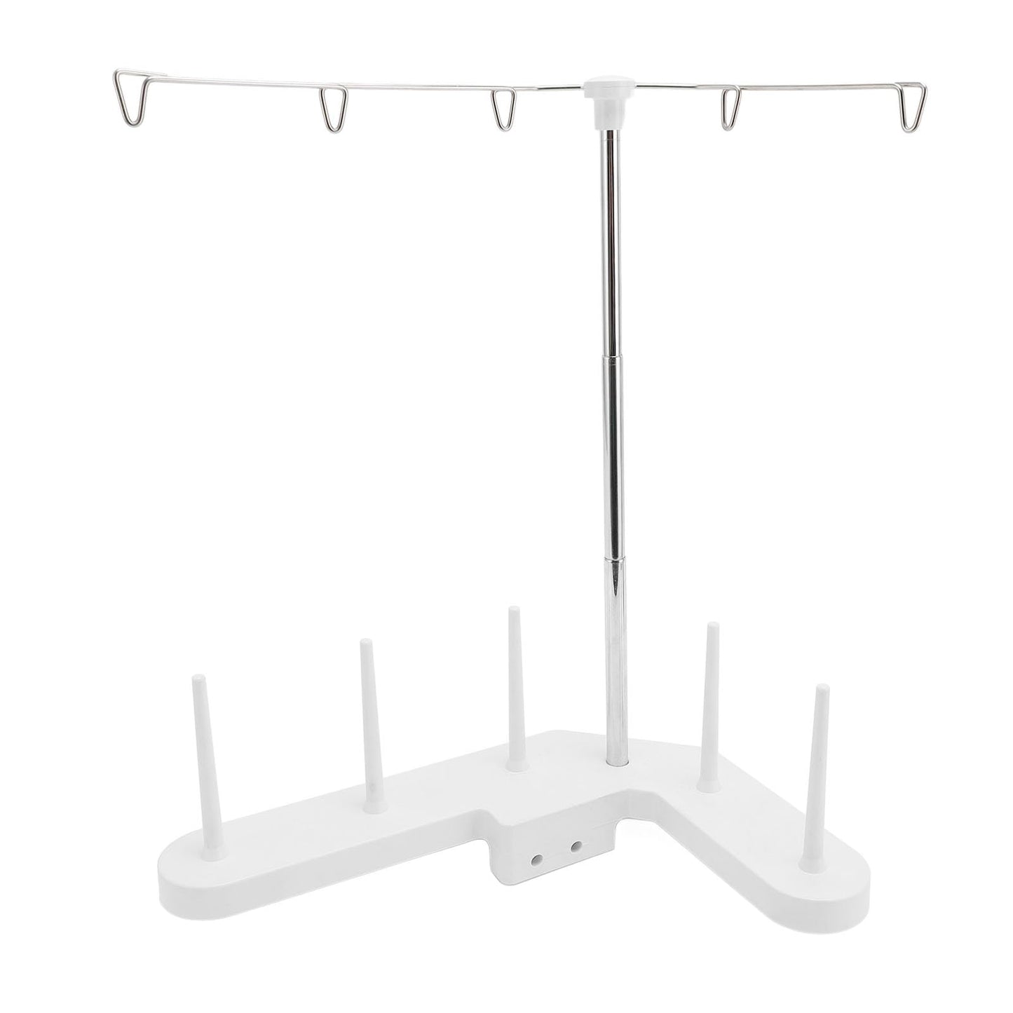 Adjustable 5 Spools Thread Stand Holder for Home Sewing Machine, Neatly Organize with Sewing Machine Thread Holder, Spool Rack