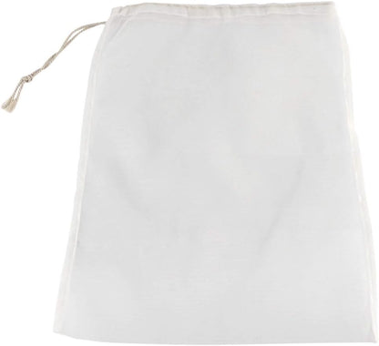 100 Mesh Food Grade Wine Filter Bag, Reusable Home Brew Beer Making Extra Fine Extraction Sack (28x45cm)