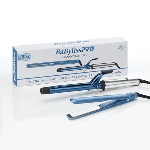 Nano Titanium Ultra-Thin Hair Straightener, Professional Flat Iron For All Hair Types