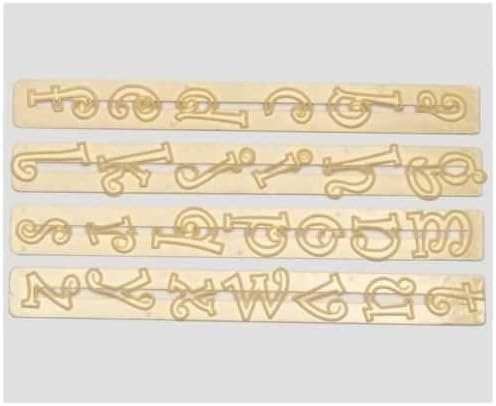 FMM Funky Alphabet Lower Case Tappit Cutters Set