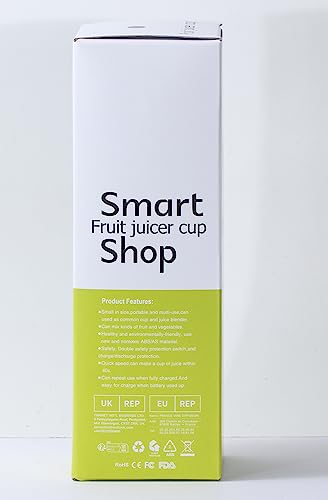Portable Blender Cup,Electric USB Juicer Blender,Portable Juicer For Shakes and Smoothies, juice,380ml, Six Blades Great for Mixing,light purple