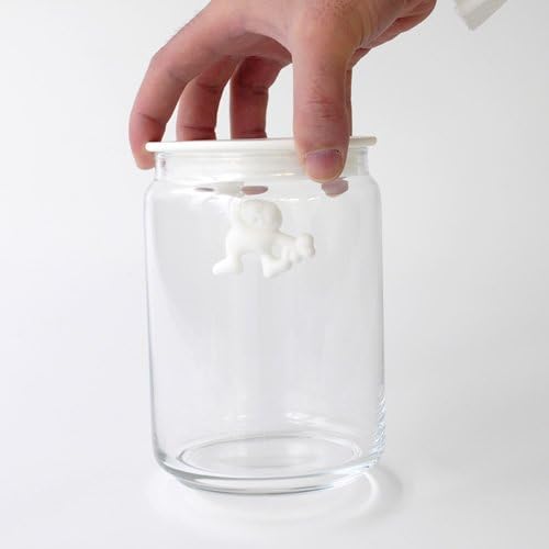 Alessi AMDR05 W "Gianni" Glass Box, White
