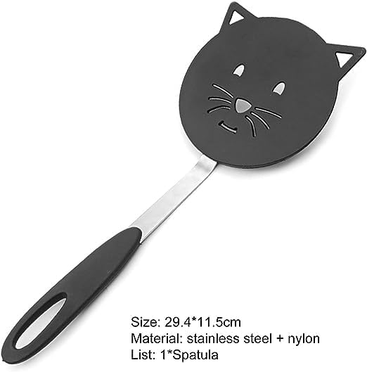 Nylon Turner Non-Scratch Spatulas, Heat Resistant Kitchen Spatula for Nonstick Cookware, Cooking Utensil for Egg,