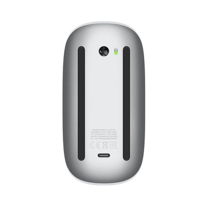 Apple Magic Mouse: Wireless, Bluetooth, Rechargeable. Works with Mac or iPad; Multi-Touch Surface - White