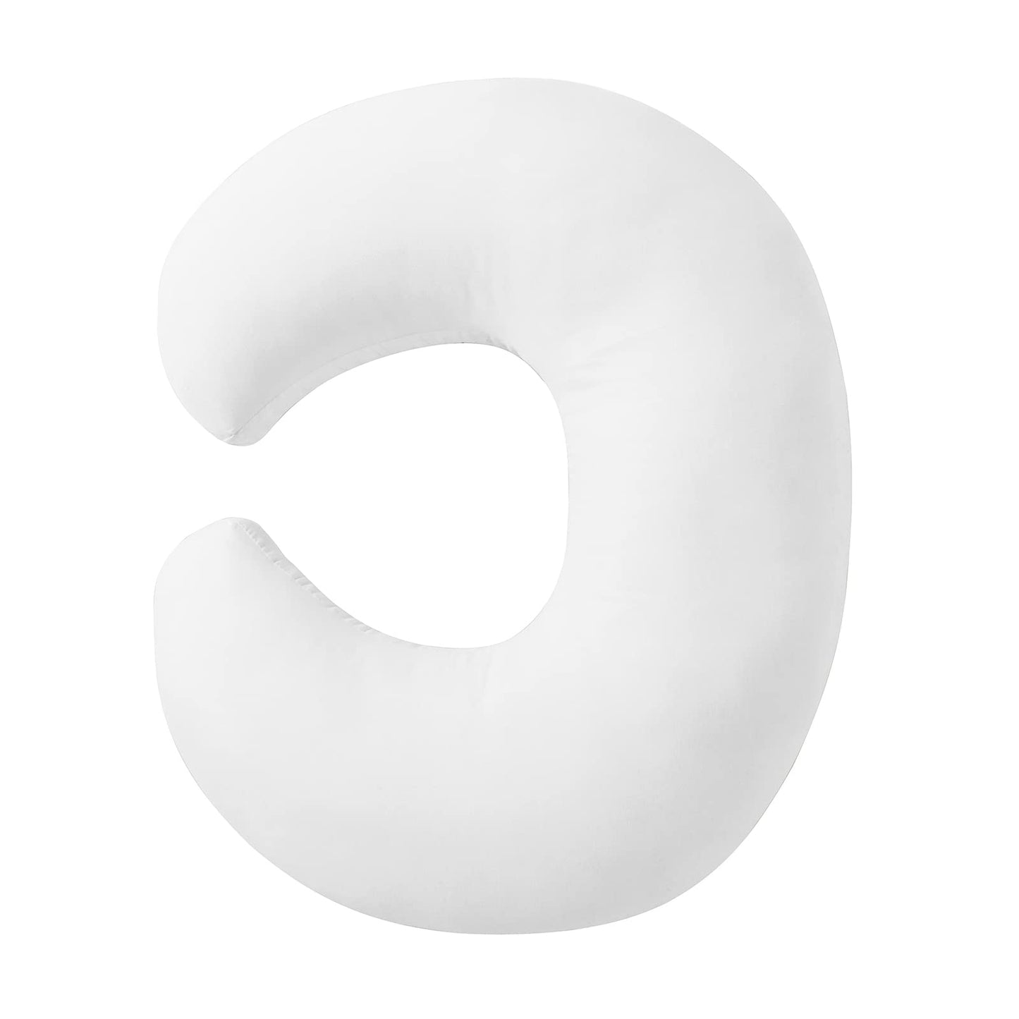 QUENESS Nursing Pillow and Positioner, Breastfeeding, Bottle Feeding, Baby Sitting Support, Tummy Time Support for Baby Boys and Girls, Propping Baby Pillow (Naked Pillow)