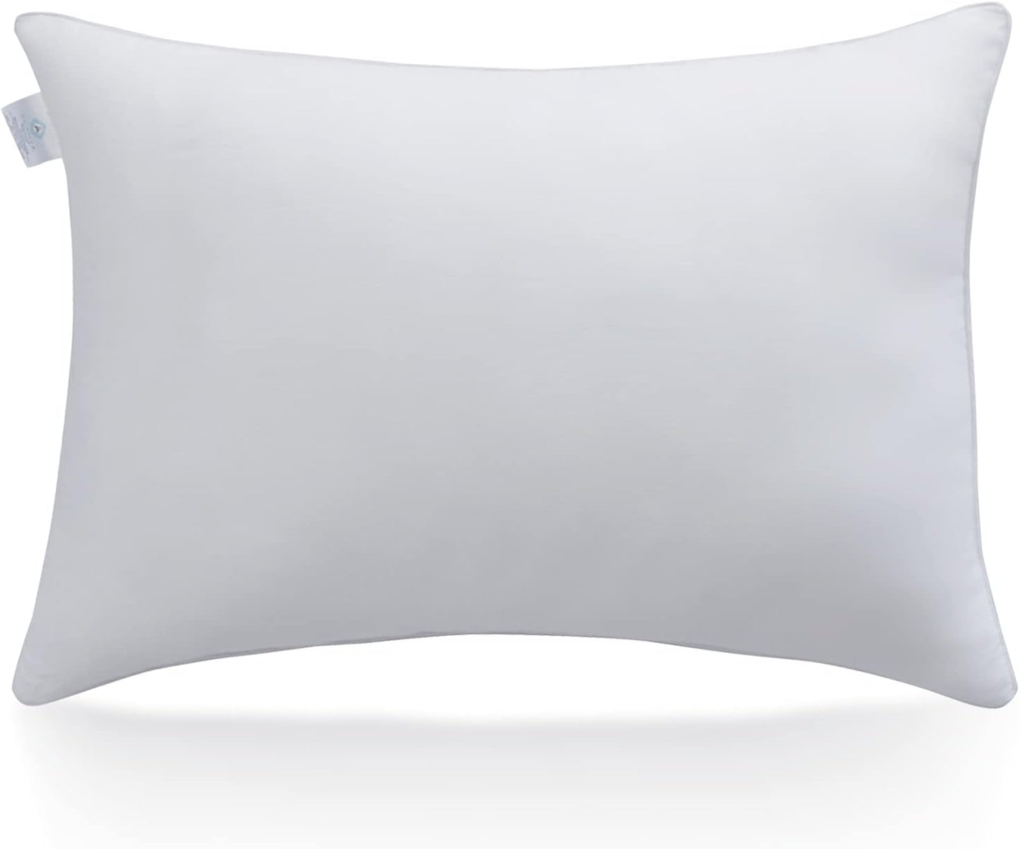 1 Count (Pack 1), Acanva Bed Sleeping Extra-Soft Sham Down Alternative Pillow Insert, of White