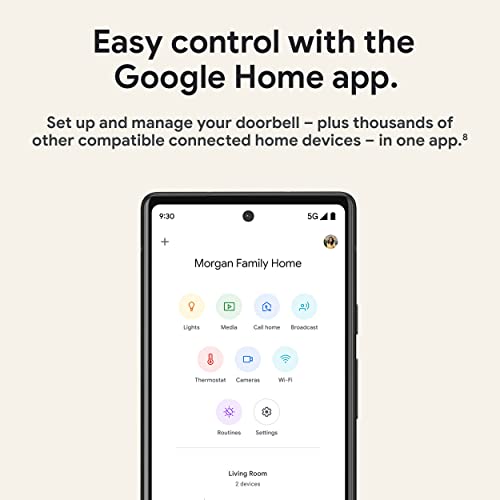 Google Nest Doorbell (Battery) - Ash