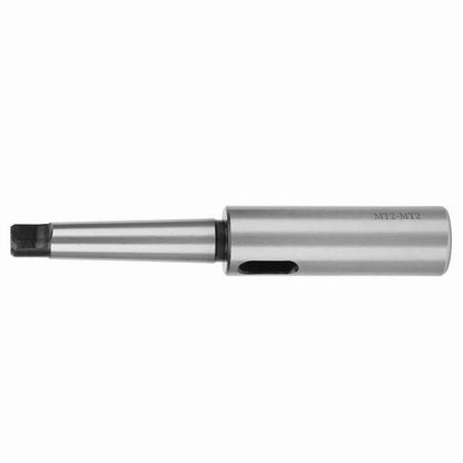 Extension Sleeve with External and Internal Morse Taper MT2 to MT2, Precision Version, 30mm Diameter X 175mm Length, Heavy Duty Woodworking Lathe Tailstock Live Center Crown, Drill Tool
