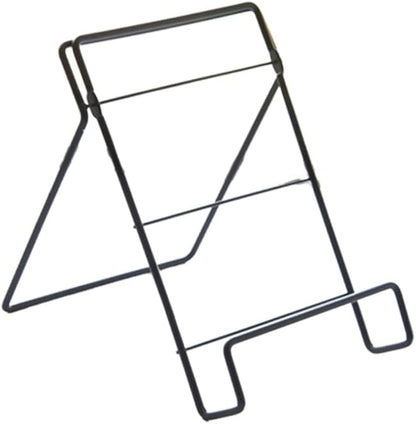 Cookbook Stand Cookbook Holder, Foldable Tablet Recipe Book Holder for Kitchen Cooking Display - Black