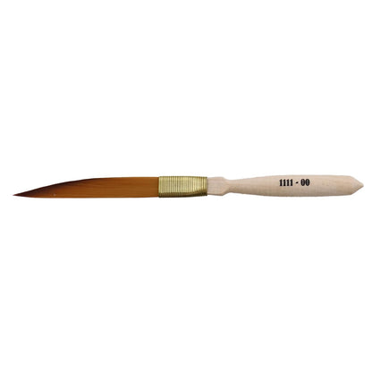 Andrew Mack Long Stryper Series 1111 Pinstriping Brush Size 00