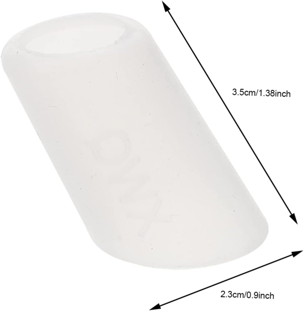Spout Silicone Covers 10pcs for Teapots, White Tea Pot Bath Spout Cover, Accessories for Small and Large Teapots