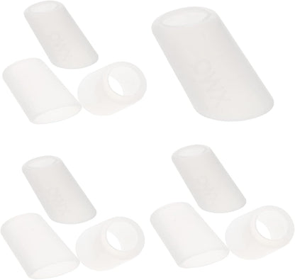 Spout Silicone Covers 10pcs for Teapots, White Tea Pot Bath Spout Cover, Accessories for Small and Large Teapots