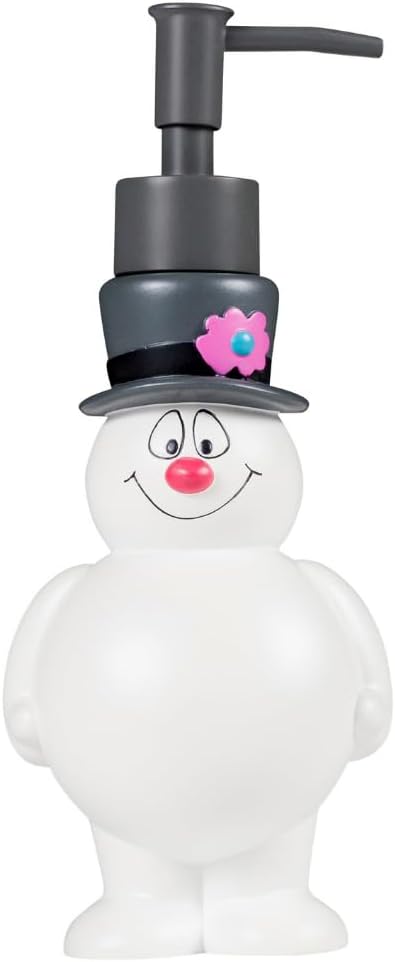 13 Frosty The Snowman Holiday Christmas Soap/Lotion/Hand Sanitizer Resin Pump Dispenser, Ounces, (Officially Licensed