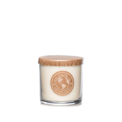 ECO CANDLE CO. Recycled Candle, Eggnog, 6 oz. - Scents of Classic Eggnog, Nutmeg, & Vanilla - 100% Soy Wax, No Lead, Kraft Paper Label & Lid, Hand Poured, Phthalate Free