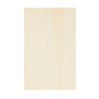 Juvale Rectangle Wood Boards for Crafts - 4-Pack, 15.5" x 9.8" x 0.2", Brown Poplar Plywood - Smooth Sanded Surface for Painting & Staining - Unfinished Craft Boards & DIY Wooden Signs