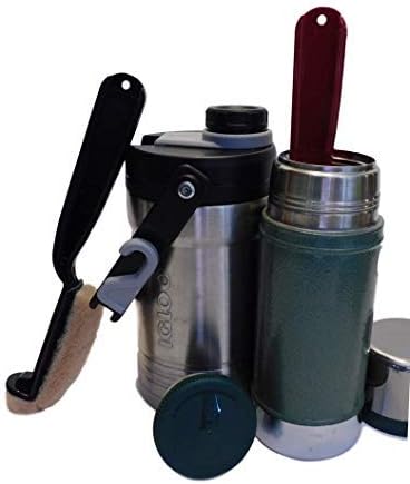 COFFEE DECANTER CLEANING BRUSH - Lifetime Guaranty, Thermal Insulated Carafe