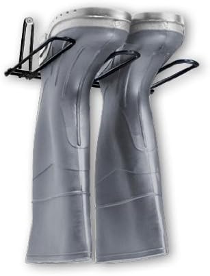 1 Rack'Em Boot Wader Rack - Storage for Waders - Boots - Shoe Dryer - Wall Mounted Hanger Organizer - Heavy Duty