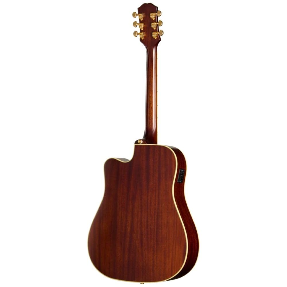 Epiphone Inspired by Gibson Hummingbird Standard EC Acoustic Electric, Natural with Bag