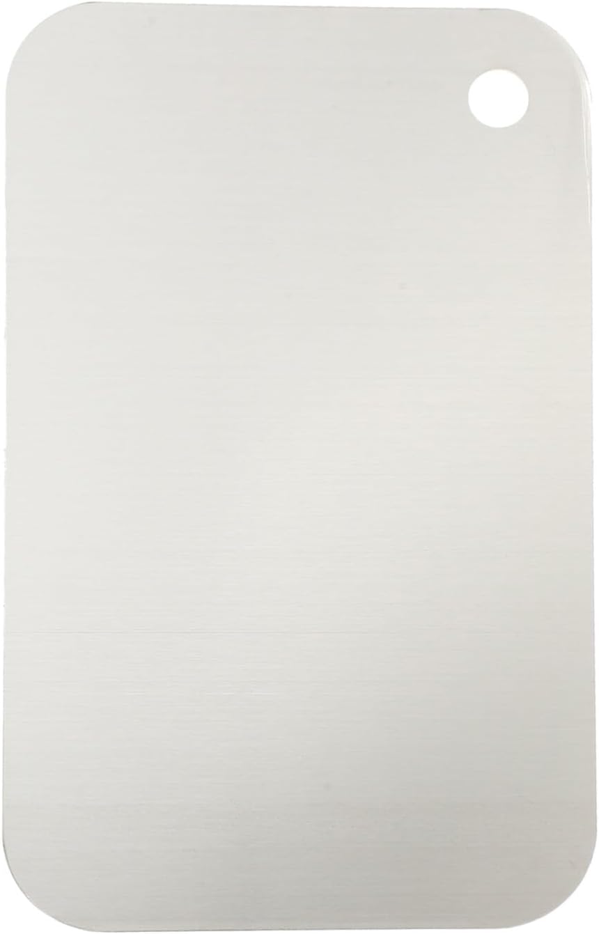 Stainless Steel Cutting Board, Heavy Duty Kitchen Butcher Block for Food, Meat, Cheese, and Vegetables