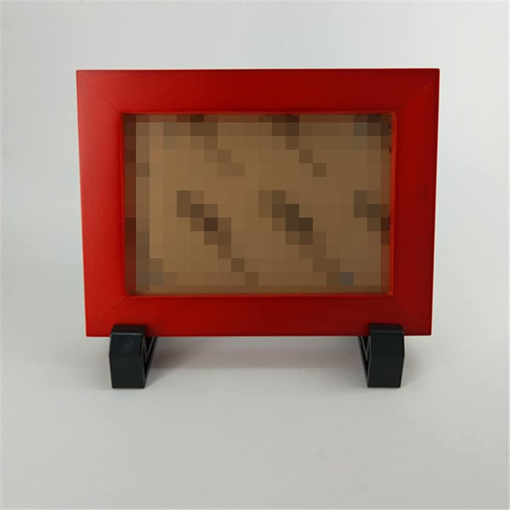 10 Pieces Album Stands, Collectibles Card Holder, Picture Album Bracket, Photo Frame Display Stands (Black, 1.2cm)