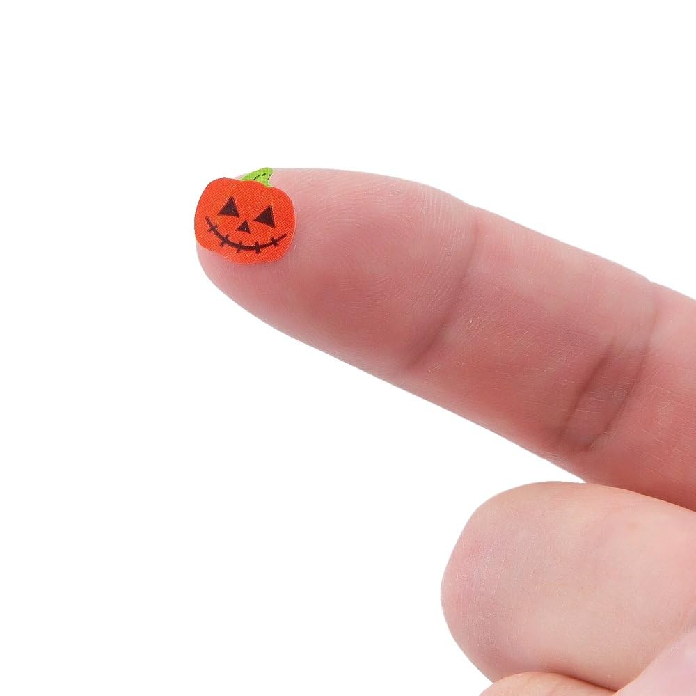 Fun Express Bulk Mini Jack-O’-Lantern Sticker Roll