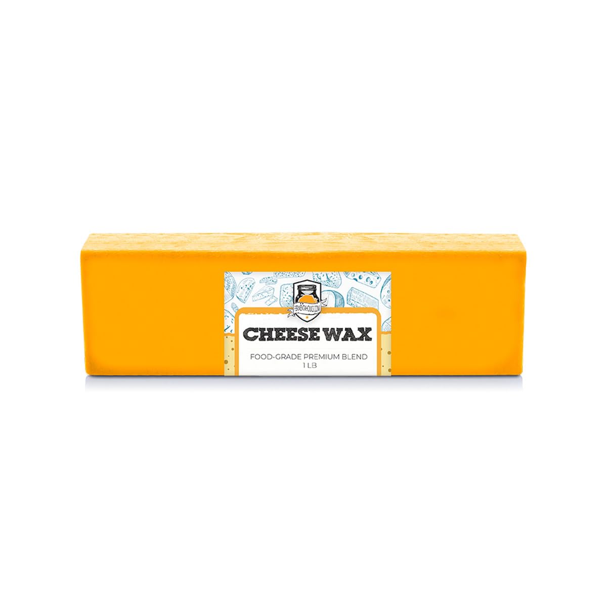 1 lb. (1 LB Fermentaholics Food-Grade Premium Cheese Waxes - Cheesemaking Wax for Hard and Aged Cheeses Protect