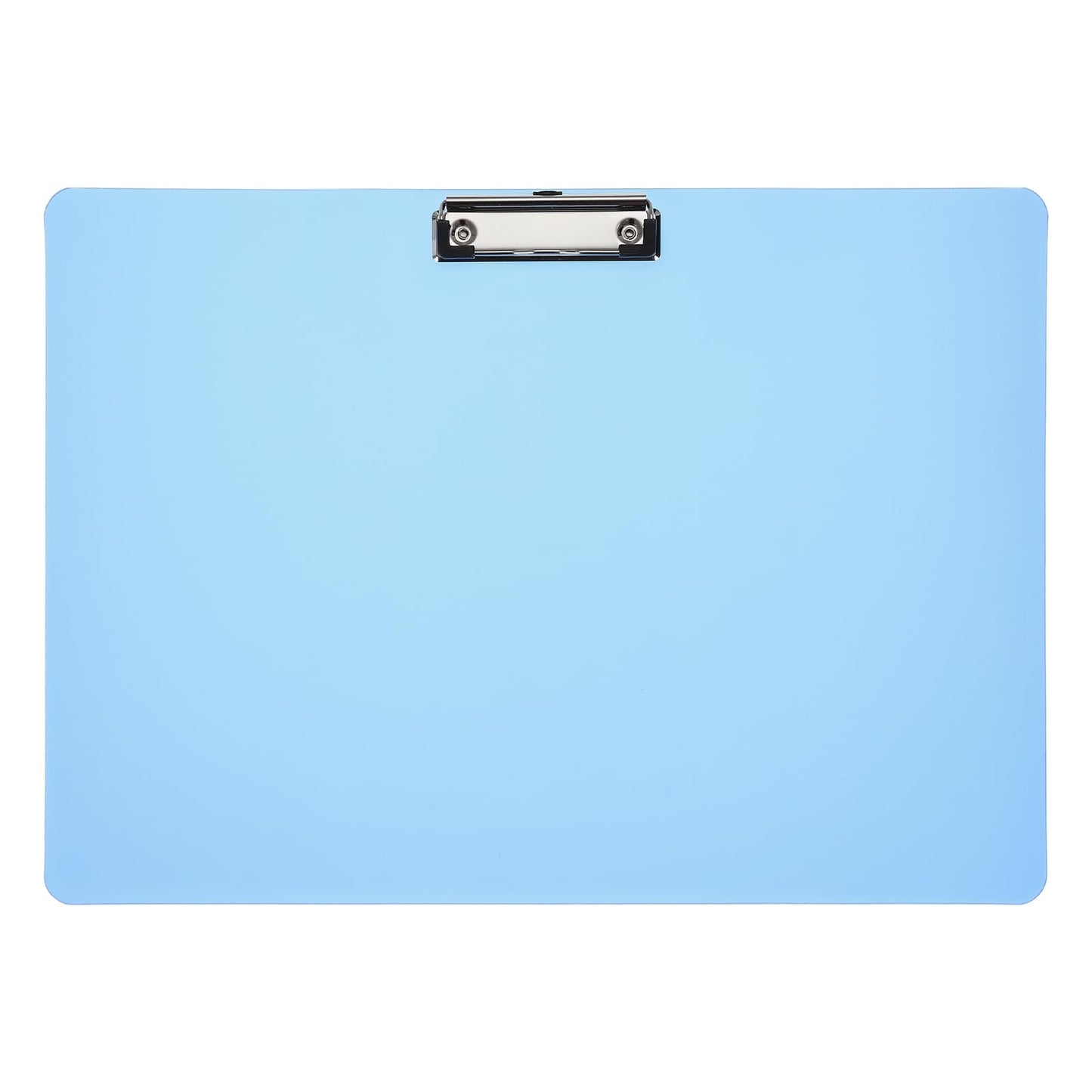 PATIKIL 17 x 12.6 Inch Clipboard Landscape, A3 PP Plastic Office Clipboards Low Profile Clip for Office Drawing Sketching, Blue