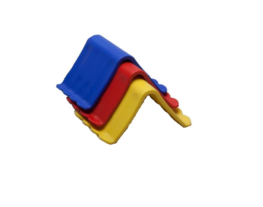 North Mountain Supply Silicone Kitchen Grip, Pack of 6, Easily Grip Hot Pots, Pans, Trays & More