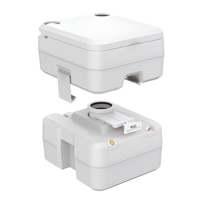 SEAFLO 5.3 Gal Multifunctional Portable Toilet | Large Capacity for Camping, RV, Boats, and More